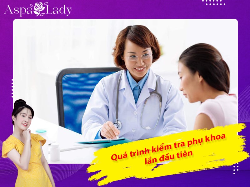Quá trình kiểm tra phụ khoa lần đầu tiên