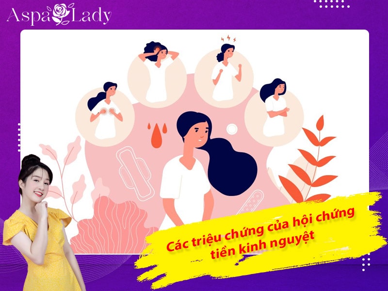 Các triệu chứng của hội chứng tiền kinh nguyệt Các triệu chứng của hội chứng tiền kinh nguyệt