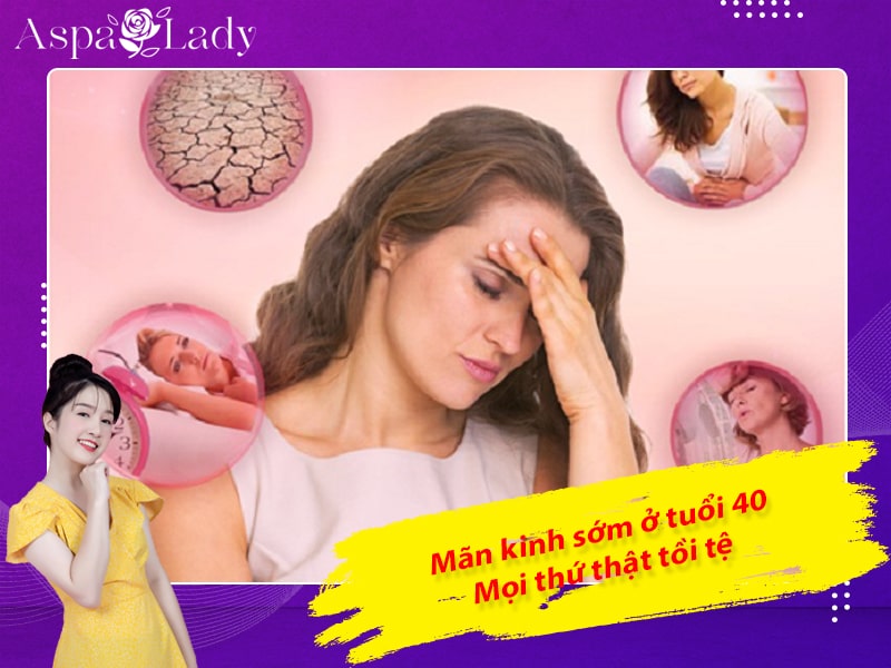 Mãn kinh sớm ở tuổi 40 – Mọi thứ thật tồi tệ Mãn kinh sớm ở tuổi 40 – Mọi thứ thật tồi tệ