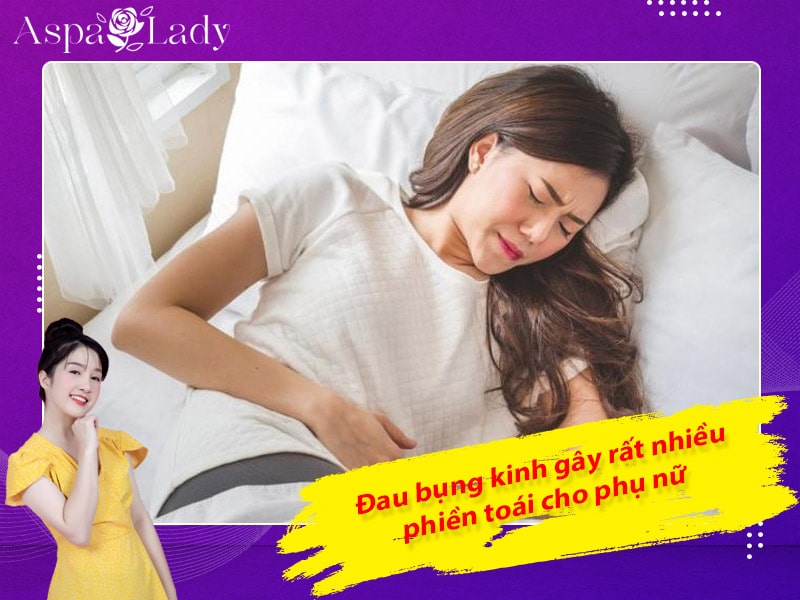 Đau bụng kinh gây rất nhiều phiền toái cho phụ nữ Đau bụng kinh gây rất nhiều phiền toái cho phụ nữ
