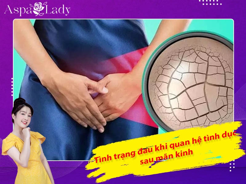 Tình trạng đau khi quan hệ tình dục sau mãn kinh Tình trạng đau khi quan hệ tình dục sau mãn kinh