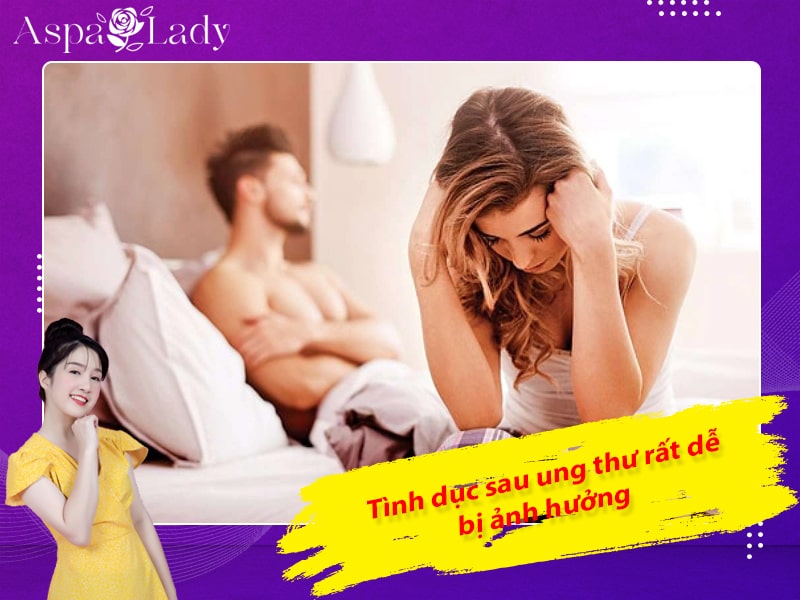 Tình dục sau ung thư rất dễ bị ảnh hưởng do những biến đổi bên trong cơ thể Tình dục sau ung thư rất dễ bị ảnh hưởng do những biến đổi bên trong cơ thể