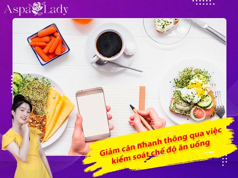 Giảm cân nhanh thông qua việc kiểm soát chế độ ăn uống Giảm cân nhanh thông qua việc kiểm soát chế độ ăn uống