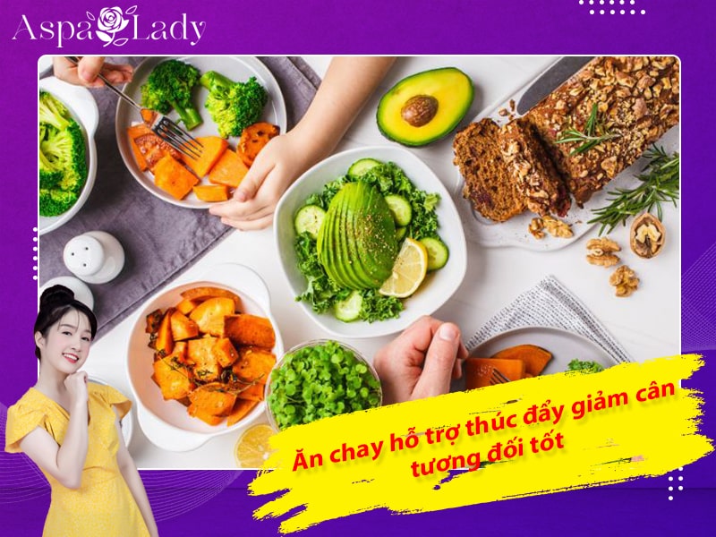 Ăn chay hỗ trợ thúc đẩy giảm cân tương đối tốt Ăn chay hỗ trợ thúc đẩy giảm cân tương đối tốt