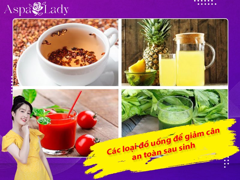 Các loại đồ uống để giảm cân an toàn sau sinh Các loại đồ uống để giảm cân an toàn sau sinh