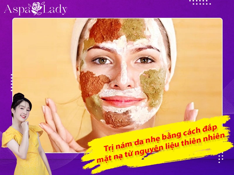 Trị nám da nhẹ bằng cách đắp mặt nạ từ các nguyên liệu thiên nhiên Trị nám da nhẹ bằng cách đắp mặt nạ từ các nguyên liệu thiên nhiên