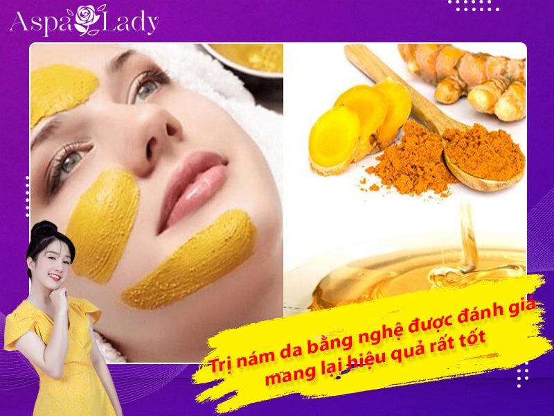 Trị nám da bằng nghệ được đánh giá mang lại hiệu quả rất tốt Trị nám da bằng nghệ được đánh giá mang lại hiệu quả rất tốt