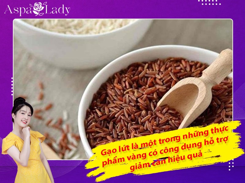 Gạo lứt là một trong những thực phẩm vàng có công dụng hỗ trợ giảm cân hiệu quả Gạo lứt là một trong những thực phẩm vàng có công dụng hỗ trợ giảm cân hiệu quả