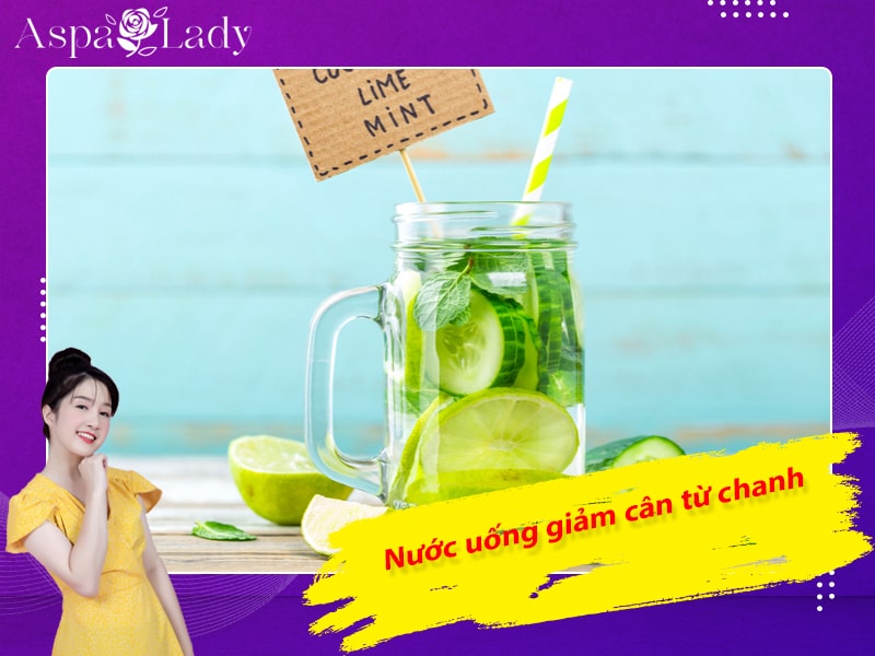 Nước uống giảm cân từ chanh Nước uống giảm cân từ chanh