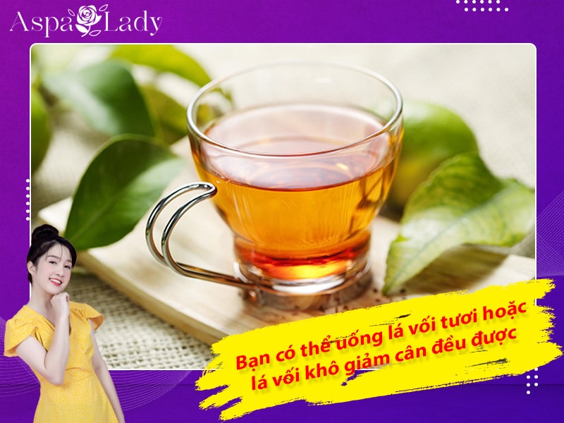 Bạn có thể uống lá vối tươi hoặc lá vối khô giảm cân đều được