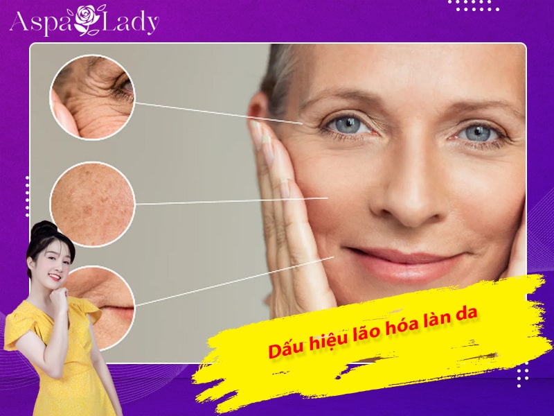 Dấu hiệu lão hóa da Dấu hiệu lão hóa da