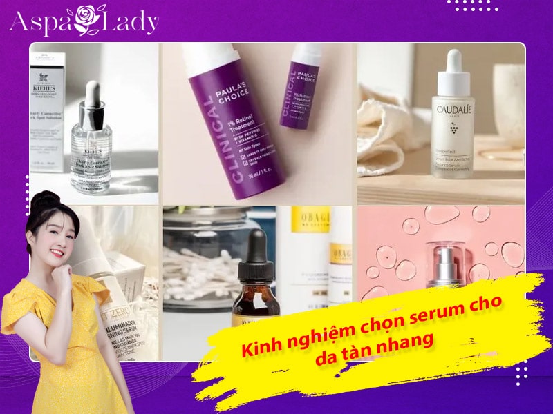 Kinh nghiệm chọn serum cho da tàn nhang Kinh nghiệm chọn serum cho da tàn nhang
