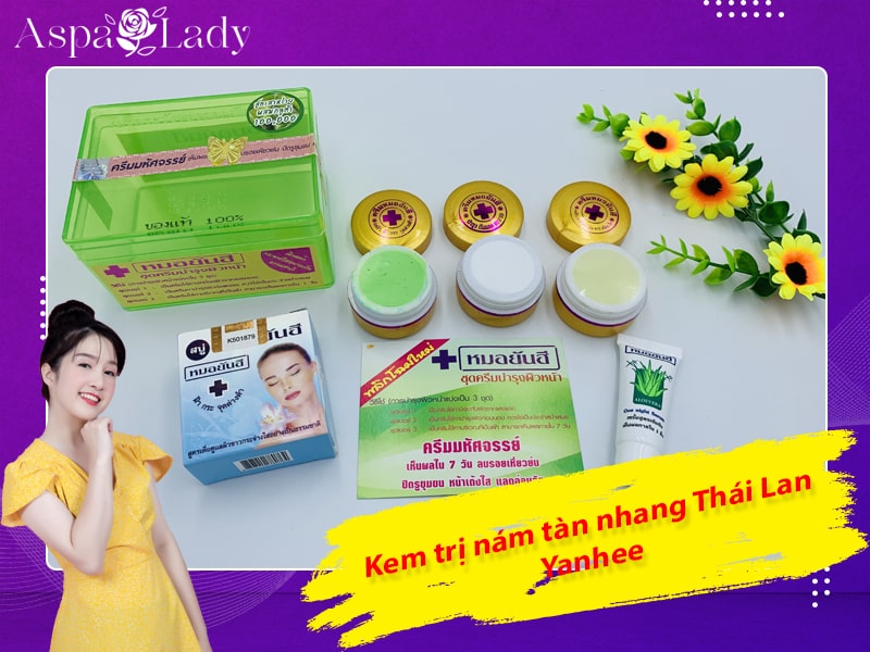 Kem trị nám tàn nhang Thái Lan  Yanhee Kem trị nám tàn nhang Thái Lan  Yanhee
