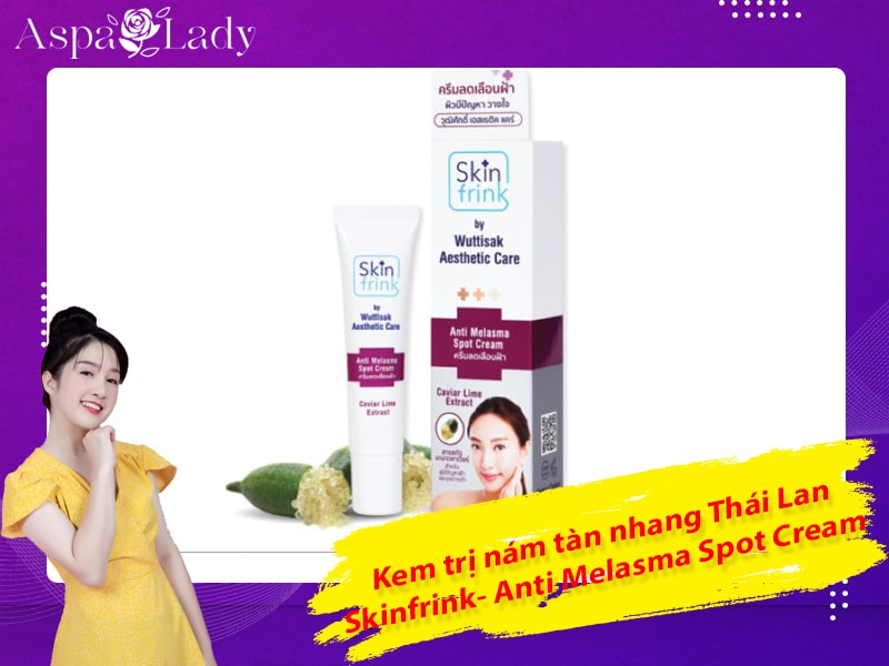 Kem trị nám tàn nhang Thái Lan Skinfrink- Anti Melasma Spot Cream Kem trị nám tàn nhang Thái Lan Skinfrink- Anti Melasma Spot Cream