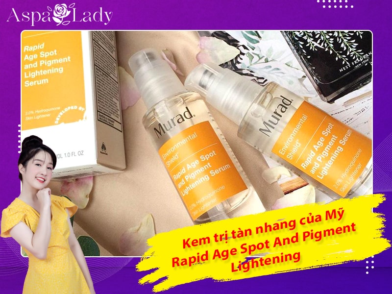 Kem trị tàn nhang của Mỹ Rapid Age Spot And Pigment Lightening Kem trị tàn nhang của Mỹ Rapid Age Spot And Pigment Lightening