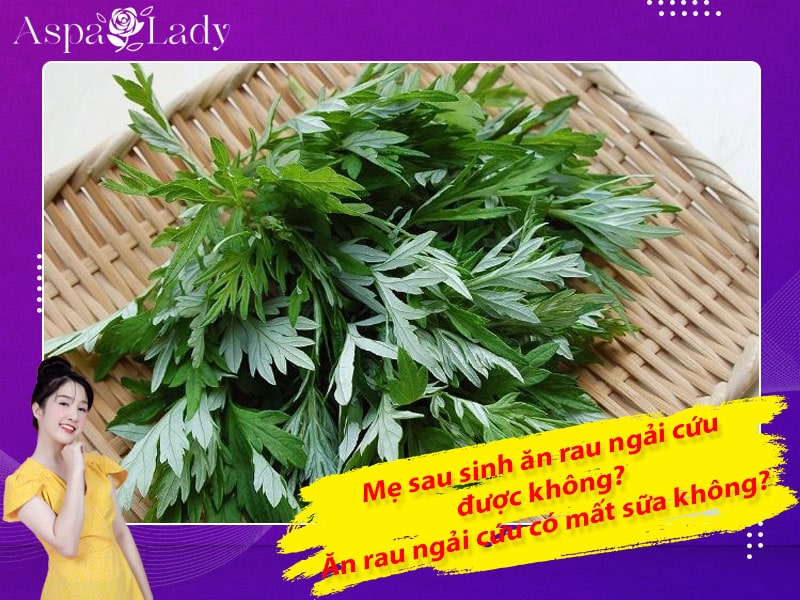 Mẹ sau sinh có ăn được rau ngải cứu không? Ăn có mất sữa không?