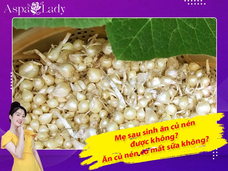 Mẹ sau sinh ăn củ nén được không? Ăn có mất sữa không?