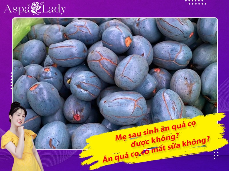 Mẹ sau sinh ăn quả cọ được không? Ăn có mất sữa không?