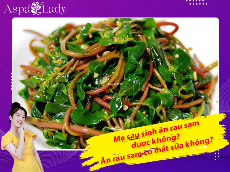 Mẹ sau sinh ăn rau sam được không? Ăn có mất sữa không?