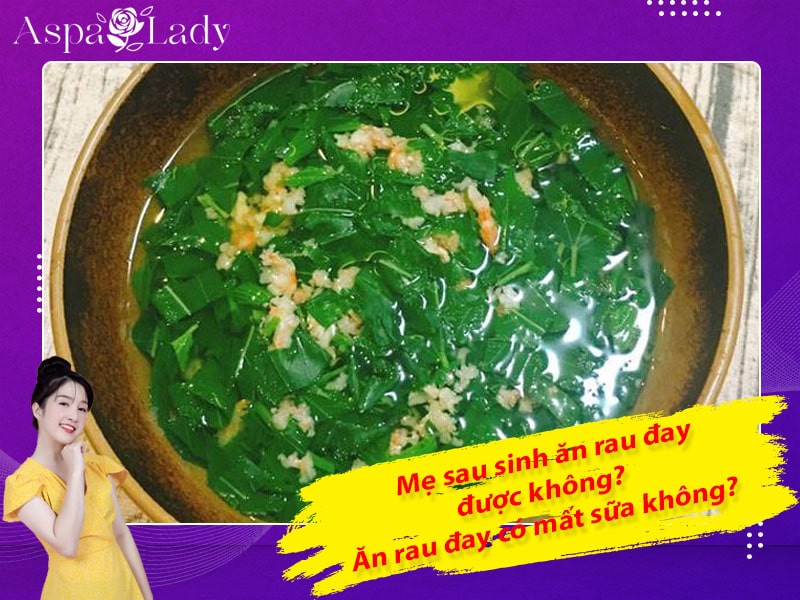 Mẹ sau sinh ăn rau đay được không? Ăn có mất sữa không?