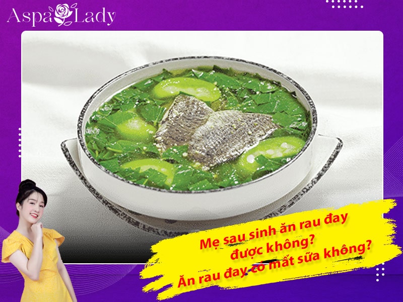 Mẹ sau sinh ăn rau đay được không? Ăn có mất sữa không?