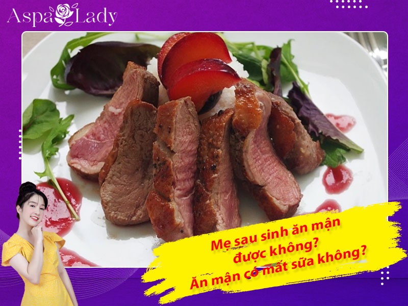 Mẹ sau sinh ăn mận được không? Uống có mất sữa không?