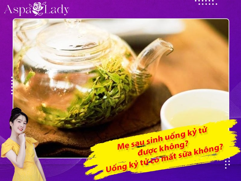 Mẹ sau sinh uống kỷ tử được không? Uống có mất sữa không?