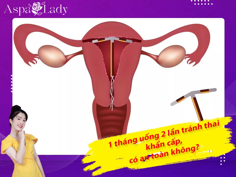 [Thắc mắc] 1 tháng uống 2 lần thuốc tránh thai khẩn cấp có an toàn không?