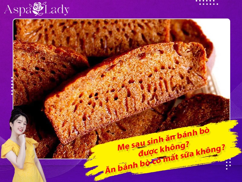 Mẹ sau sinh ăn bánh bò được không? Uống có mất sữa không?