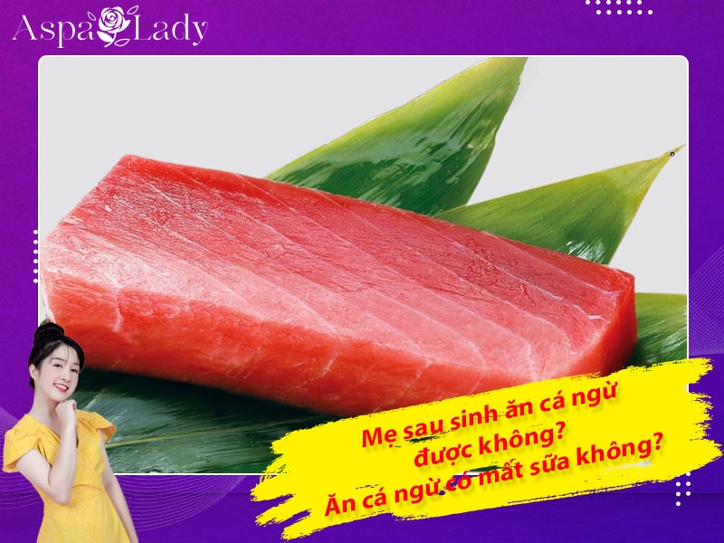 Mẹ sau sinh ăn cá ngừ được không? ăn có mất sữa không?