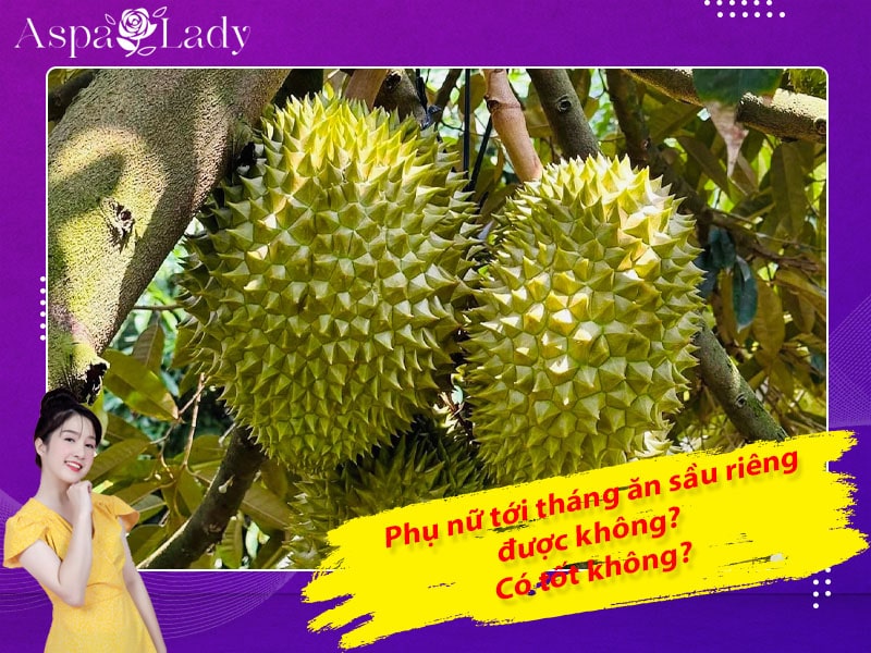 Tới tháng ăn sầu riêng được không? Giải đáp từ chuyên gia